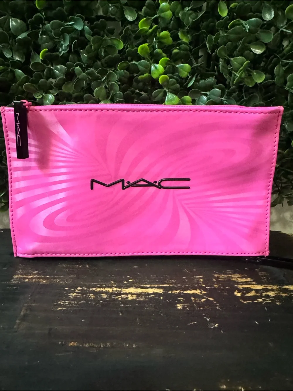 MAC DUAL POCKET COSMETIC/TRAVEL MAKEUP/BRUSH POUCH/BAG